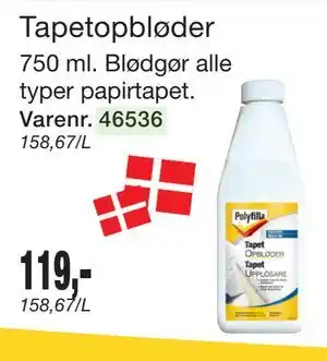 Harald Nyborg Tapetopbløder tilbud
