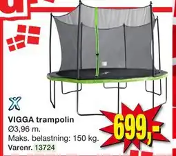 Harald Nyborg VIGGA trampolin tilbud