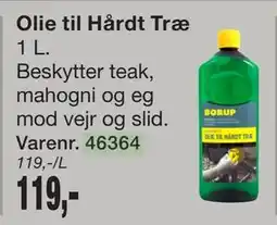 Harald Nyborg Olie til Hårdt Træ tilbud