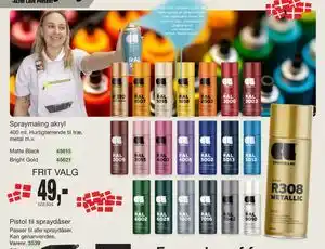 Harald Nyborg Spraymaling akryl tilbud