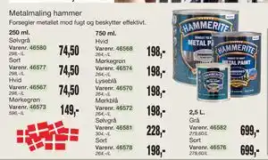 Harald Nyborg Metalmaling hammer tilbud