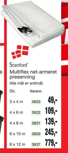 Harald Nyborg Multiflex net-armeret presenning tilbud