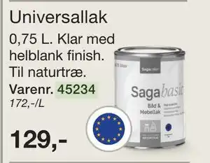 Harald Nyborg Universallak tilbud