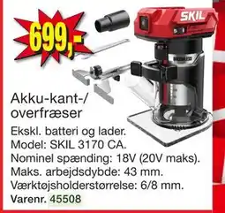 Harald Nyborg Akku-kant-/ overfræser tilbud