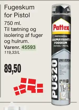 Harald Nyborg Fugeskum for Pistol tilbud