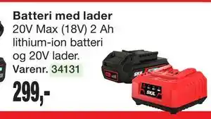 Harald Nyborg Batteri med lader tilbud