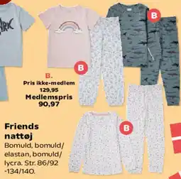 Kvickly Friends t-shirt 2-pak tilbud