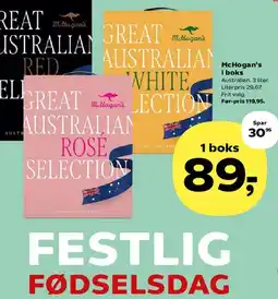 Kvickly McHogan's i boks (Great Australian Selection) tilbud