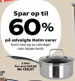 SuperBrugsen Kasserolle / gryde (2 liter) tilbud