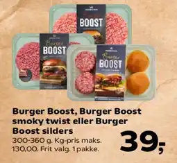 SuperBrugsen Burger Boost (smoky twist / sliders) tilbud