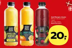 SuperBrugsen God Morgon juice tilbud