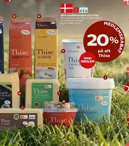 SuperBrugsen Thise skyr naturel tilbud
