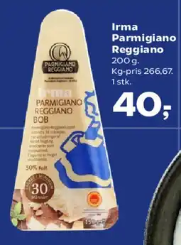 SuperBrugsen Irma Parmigiano Reggiano tilbud