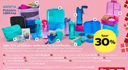 Kvickly Sistema madkasser & drikkeflasker (Spar 30%) tilbud