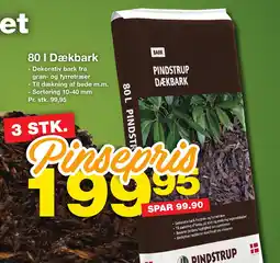 Bauhaus 80 I Dækbark tilbud