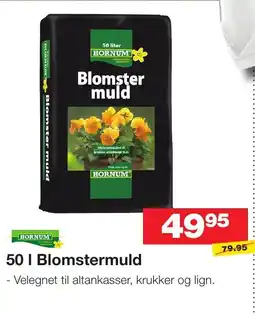 Bauhaus Blomstermuld tilbud