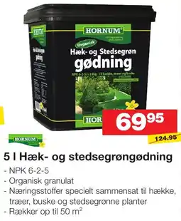 Bauhaus Hæk- og Stedsegrøn tilbud