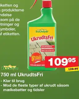Bauhaus Ukrudtsfri tilbud