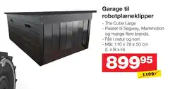 Bauhaus Garage til robotplæneklipper tilbud