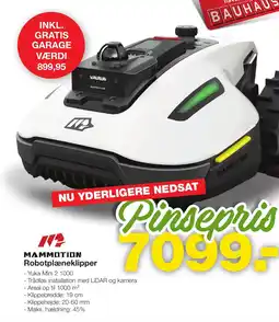 Bauhaus Robotplæneklipper tilbud