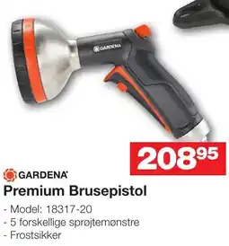 Bauhaus GARDENA Premium brusepistol tilbud