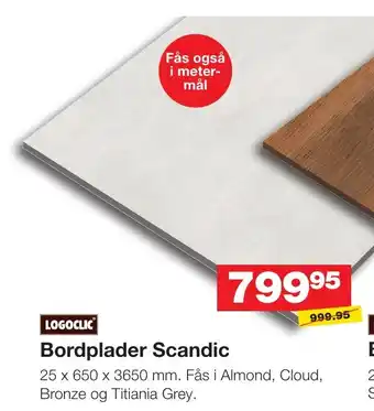 Bauhaus Bordplader scandic tilbud