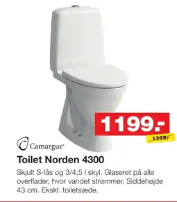 Bauhaus Toilet norden 4300 tilbud