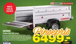 Bauhaus Trailer BH 205 High tilbud