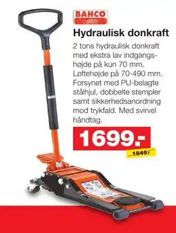 Bauhaus Hydraulisk donkraft tilbud