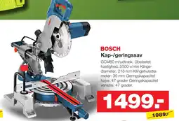 Bauhaus BOSCH Kap-/geringssav tilbud