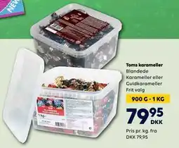 BorderShop Toms karameller tilbud