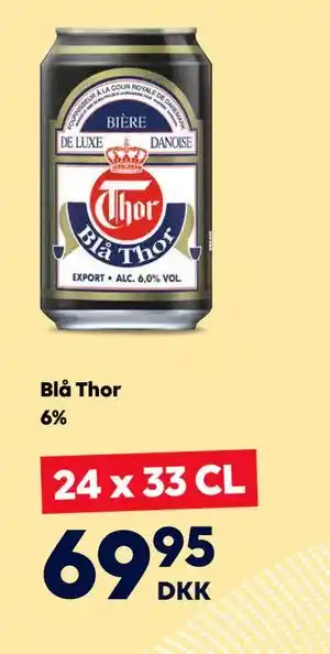BorderShop Blå Thor 6% tilbud