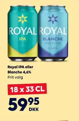 BorderShop Royal IPA eller Blanche 4,6% tilbud