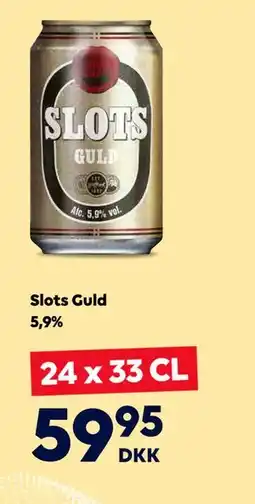 BorderShop Slots Guld 5,9% tilbud