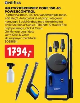jem & fix Højtryksrenser Core 150-10 tilbud