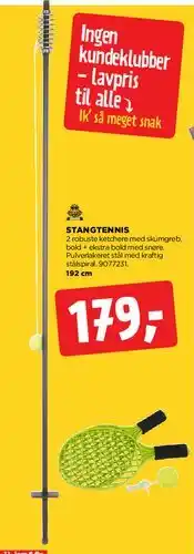jem & fix Stangtennis tilbud