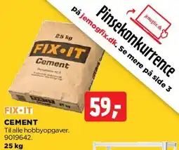 jem & fix FIX-IT Cement tilbud