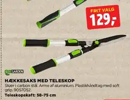 jem & fix Hækkesaks med teleskop tilbud