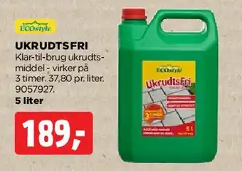 Ukrudtsfri (klar-til-brug)