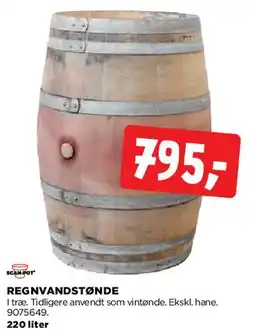 jem & fix Regnvandstønde (træ) tilbud