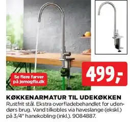 jem & fix Køkkenarmatur til udekøkken tilbud