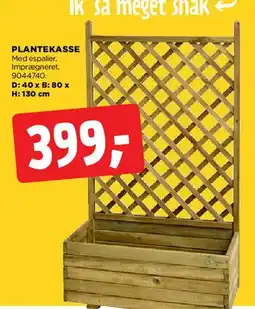jem & fix PLANTEKASSE (med espalier) tilbud