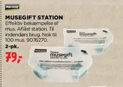 jem & fix Musegift station tilbud