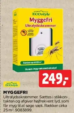 jem & fix MygEfri (ultralydsafskrækker) tilbud
