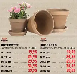 jem & fix Underfad / Urtepotte (sortiment) tilbud