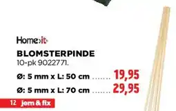 jem & fix BLOMSTERPINDE tilbud