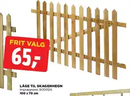 jem & fix LÅGE TIL SKAGENHEGN tilbud