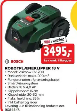 jem & fix Robotplæneklipper 18 V (kampagnetilbud) tilbud