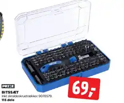 jem & fix Bitsæt, 115 dele tilbud