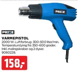 jem & fix Varmluftspistol tilbud